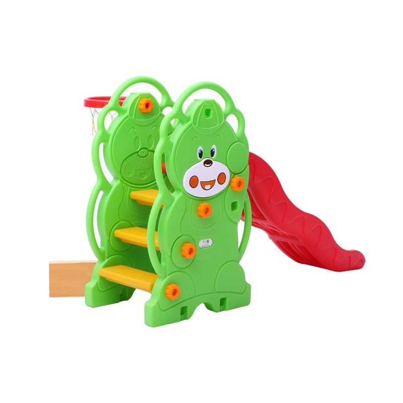 MIKO Τσουλήθρα Bear με μπασκέτα M3014