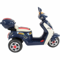 MIKO Ηλεκτροκίνητη βέσπα 6V, JT-518 σε μπλε