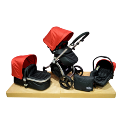 Πολυκαρότσι MIKO Travel System, Red