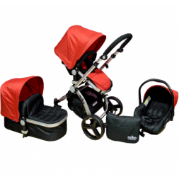 Πολυκαρότσι MIKO Travel System, Red