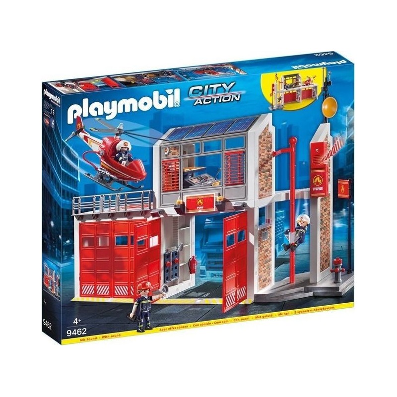 Playmobil Μεγάλος Πυροσβεστικός Σταθμός 9462