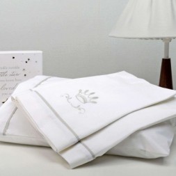 Σετ σεντόνια Baby Oliver, Royal Grey 331