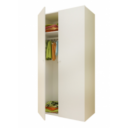 Παιδική Ντουλάπα Polini Kids, Simple 2-πόρτες μπεζ