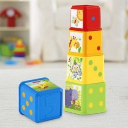 Fisher Price Πυραμίδα με Κυβάκια, CDC52