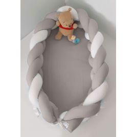 Φωλιά ύπνου με αποσπώμενη πλεξούδα Baby Oliver Μπεζ 16x200cm 46-6716/140