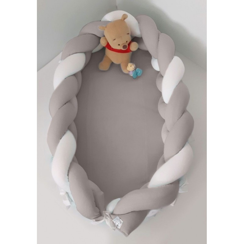 Φωλιά ύπνου με αποσπώμενη πλεξούδα Baby Oliver Μπεζ 16x200cm 46-6716/140
