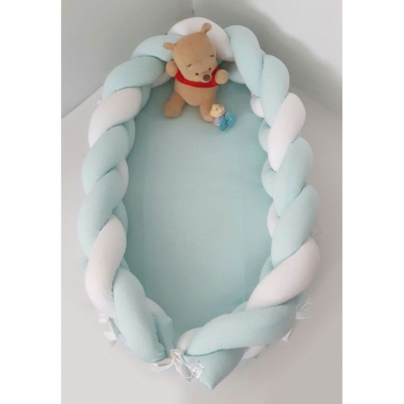 Φωλιά ύπνου με αποσπώμενη πλεξούδα Baby Oliver Μέντα 16x200cm 46-6716/130