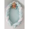 Φωλιά ύπνου με αποσπώμενη πλεξούδα Baby Oliver Μέντα 16x200cm 46-6716/130