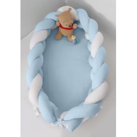 Φωλιά ύπνου με αποσπώμενη πλεξούδα Baby Oliver Σιέλ 16x200cm 46-6716/110