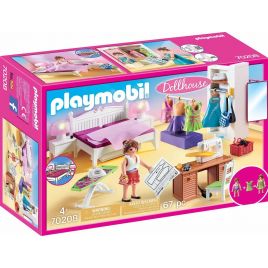 Playmobil Dollhouse - Υπνοδωμάτιο με Ατελιέ Ραπτικής 70208