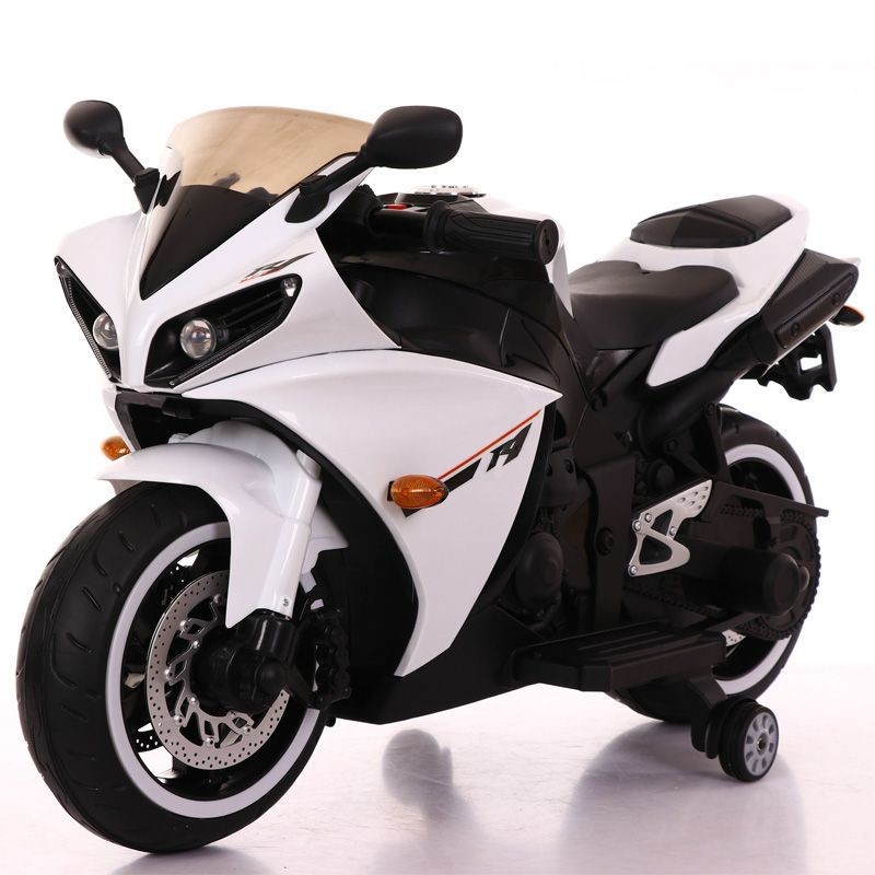 MIKO Ηλεκτροκίνητη μηχανή 12V BJR1 White