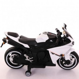 MIKO Ηλεκτροκίνητη μηχανή 12V BJR1 White