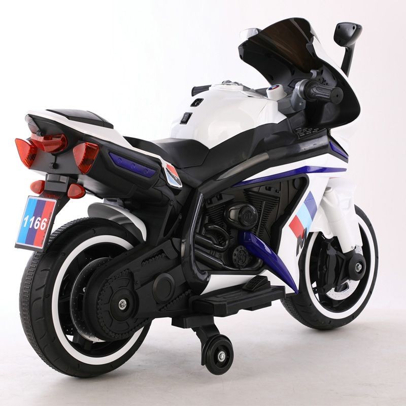 MIKO Ηλεκτροκίνητη μηχανή 12V BJ1166 White