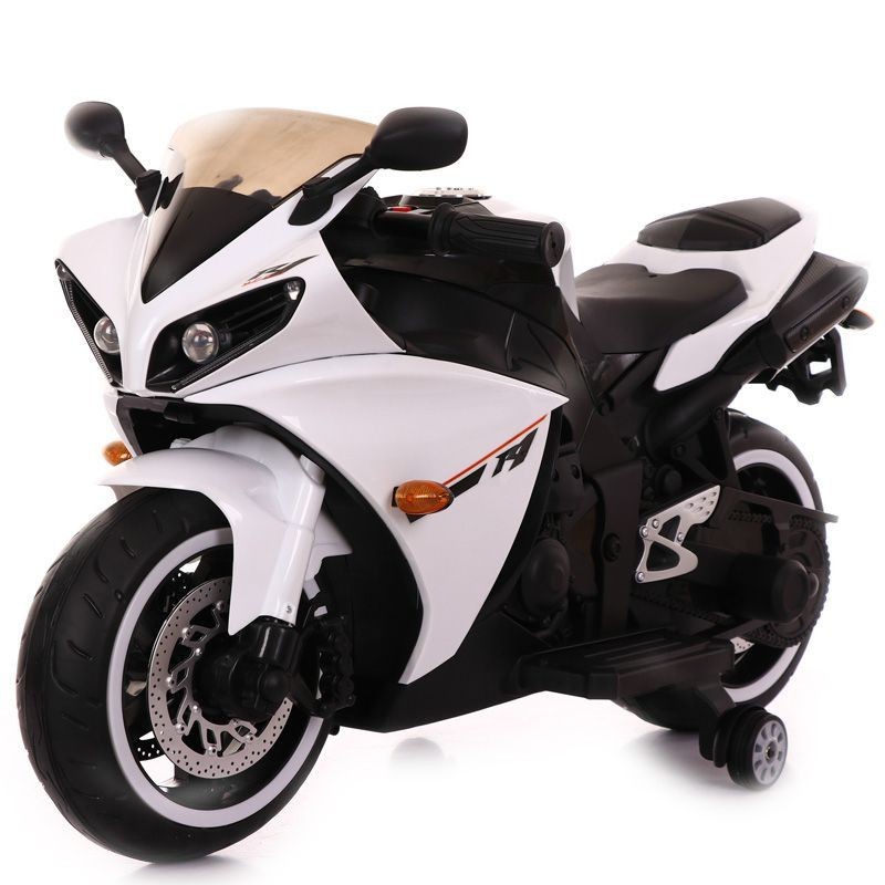 MIKO Ηλεκτροκίνητη μηχανή 12V BJR1 White