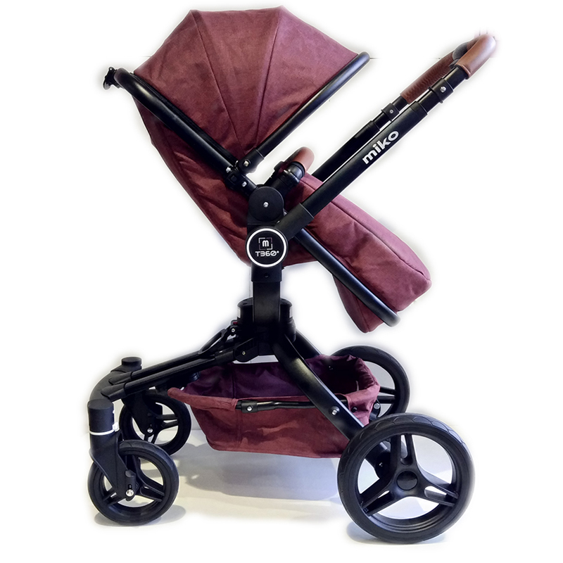 Πολυκαρότσι MIKO T360, Dull Red