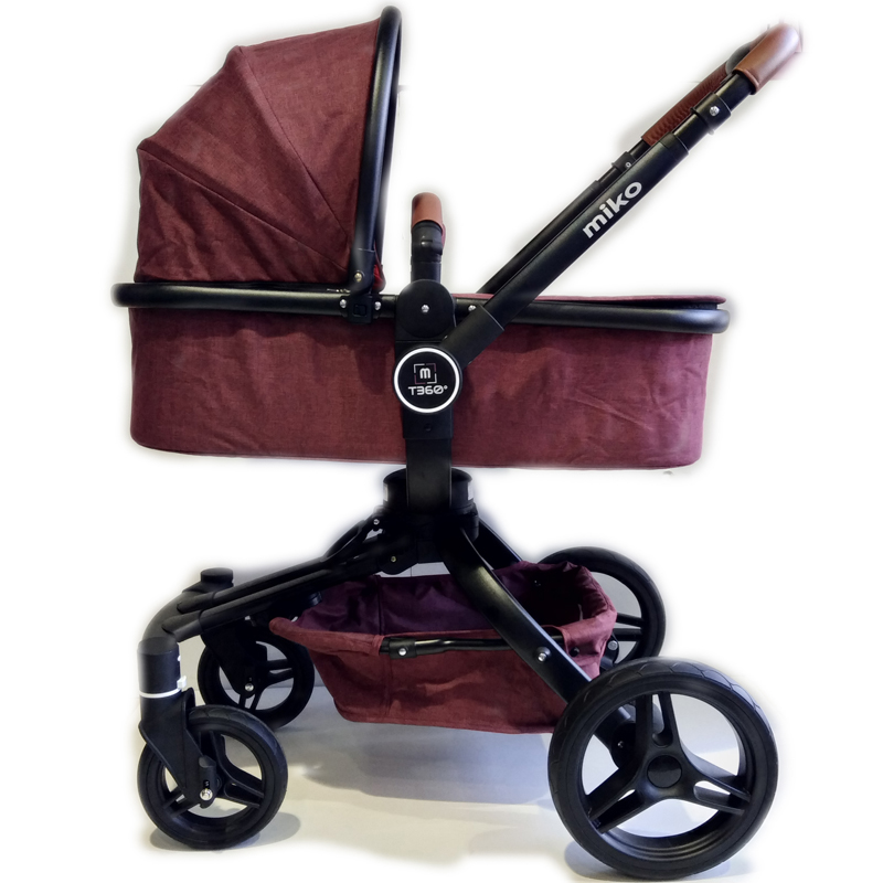 Πολυκαρότσι MIKO T360, Dull Red