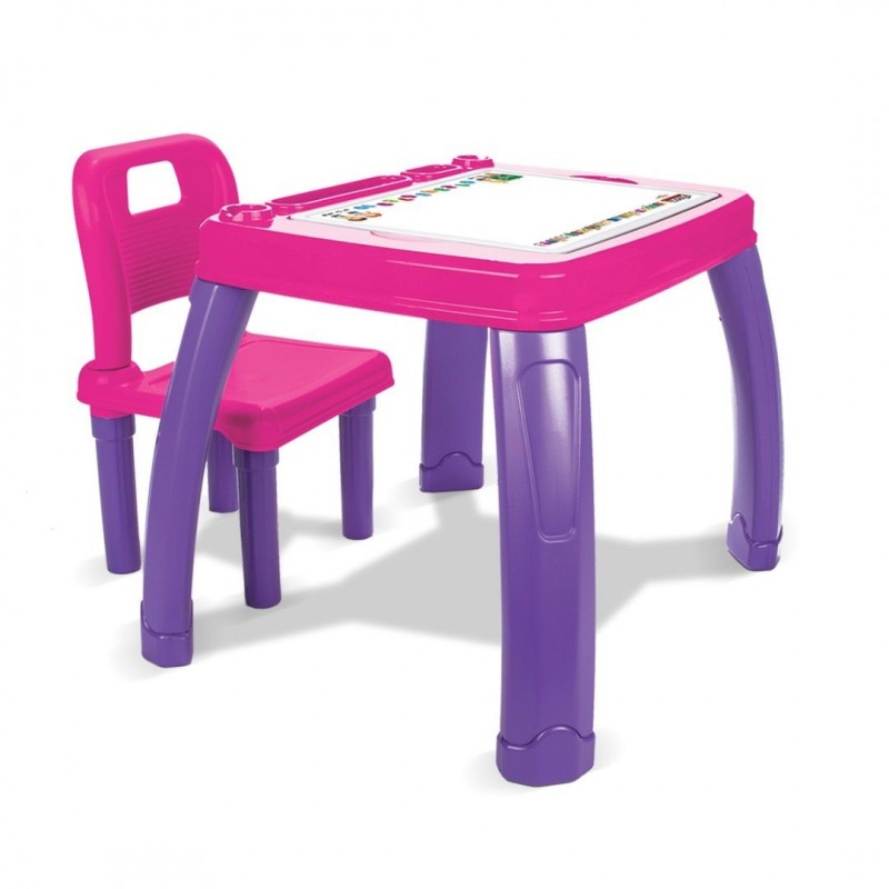 Pilsan Σετ Τραπεζάκι Με Καρέκλα Pink 03-402