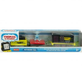 Thomas & Friends Μηχανοκίνητο Τρένο Με 2 Βαγόνια Deliver The Win Diesel HDY74