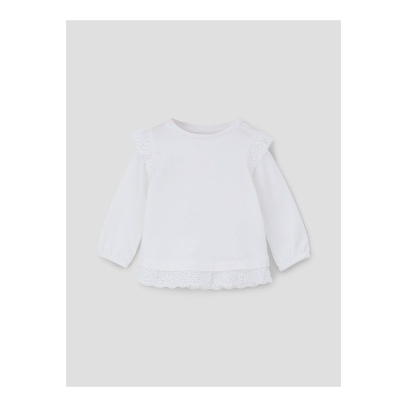 S.Oliver Παιδική Μπλούζα White 2140158.0100