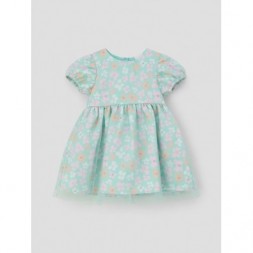 S.Oliver Παιδικό Φόρεμα Pale Turquoise 2140179.60A6