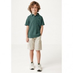 MEXX Fashion Παιδική Μπλούζα Polo Greenish Blue MF007101041B