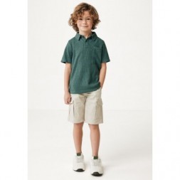 MEXX Fashion Παιδική Μπλούζα Polo Greenish Blue MF007101041B