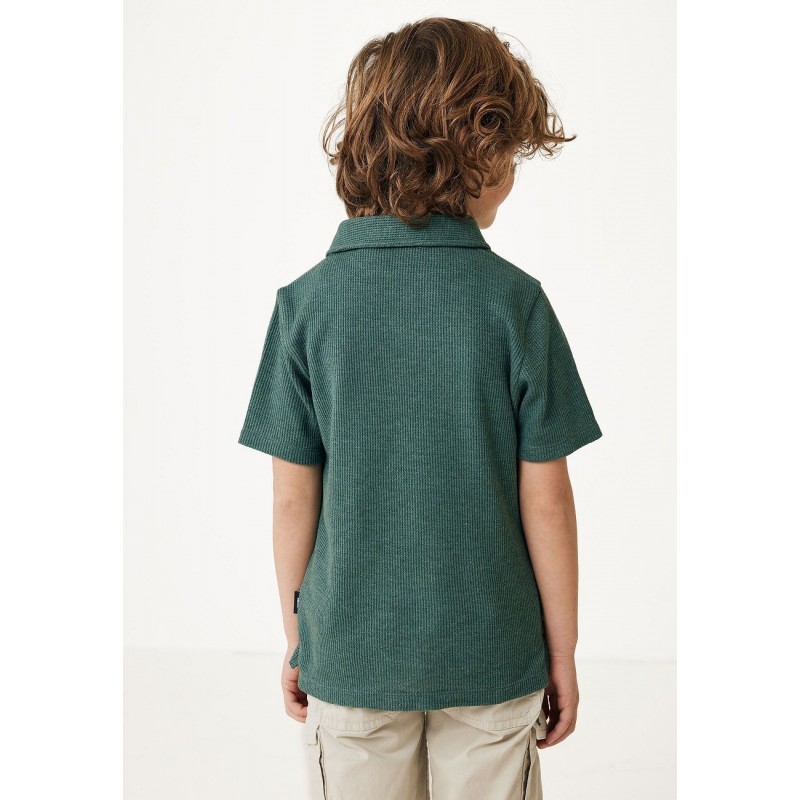 MEXX Fashion Παιδική Μπλούζα Polo Greenish Blue MF007101041B