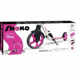 AS Company Πατίνι Shoko Scooter BW 200 Plus Pink 5004-50512