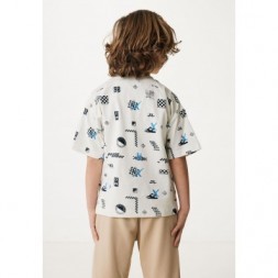 MEXX Fashion Παιδική Μπλούζα Off White MF007804441B