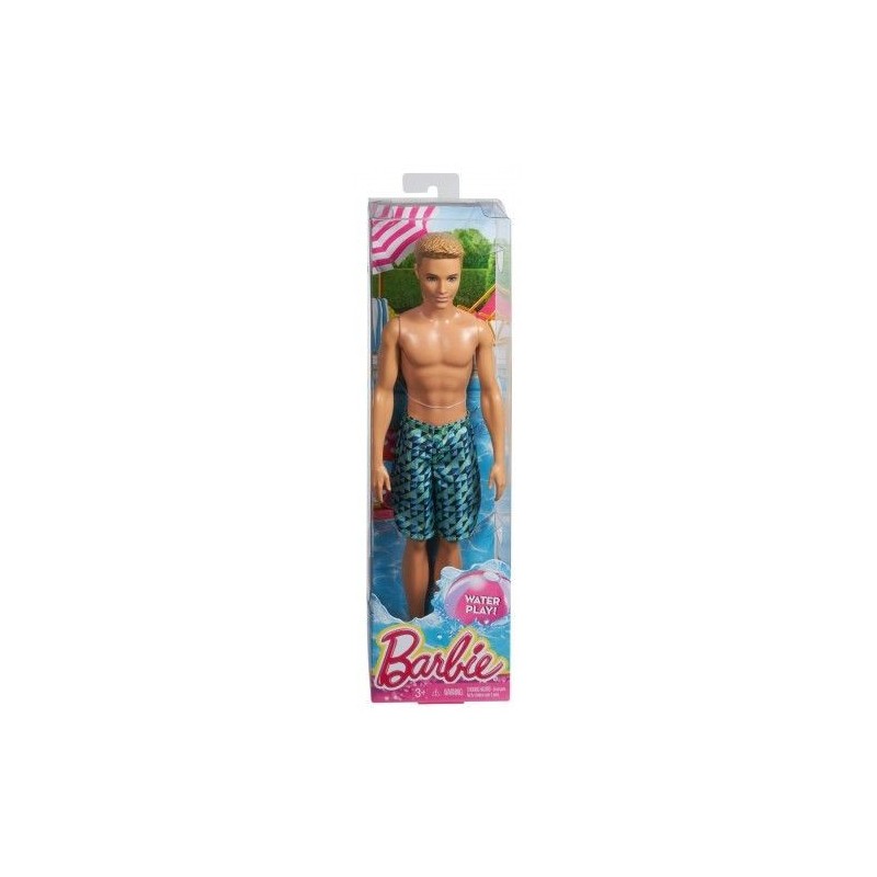 Mattel Barbie Ken Beach CFF16