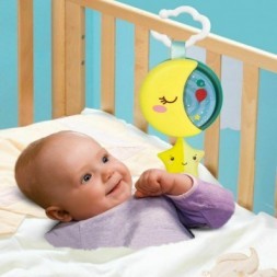 Baby Clementoni Κρεμαστό Μουσικό Φεγγάρι 1000-17323