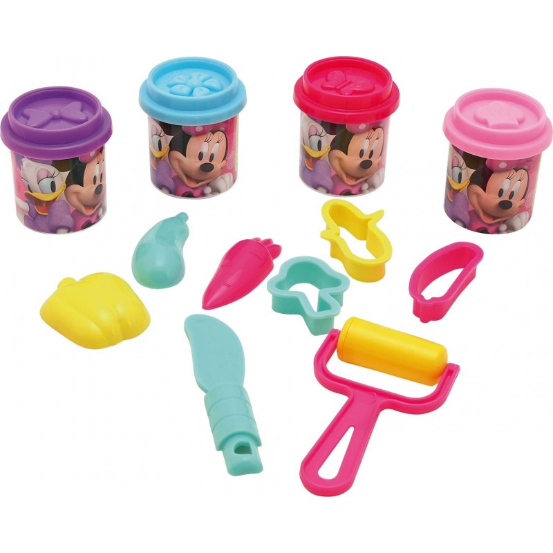 As Company 4 Βαζάκια Πλαστελίνης Minnie με Εργαλεία1045-03571