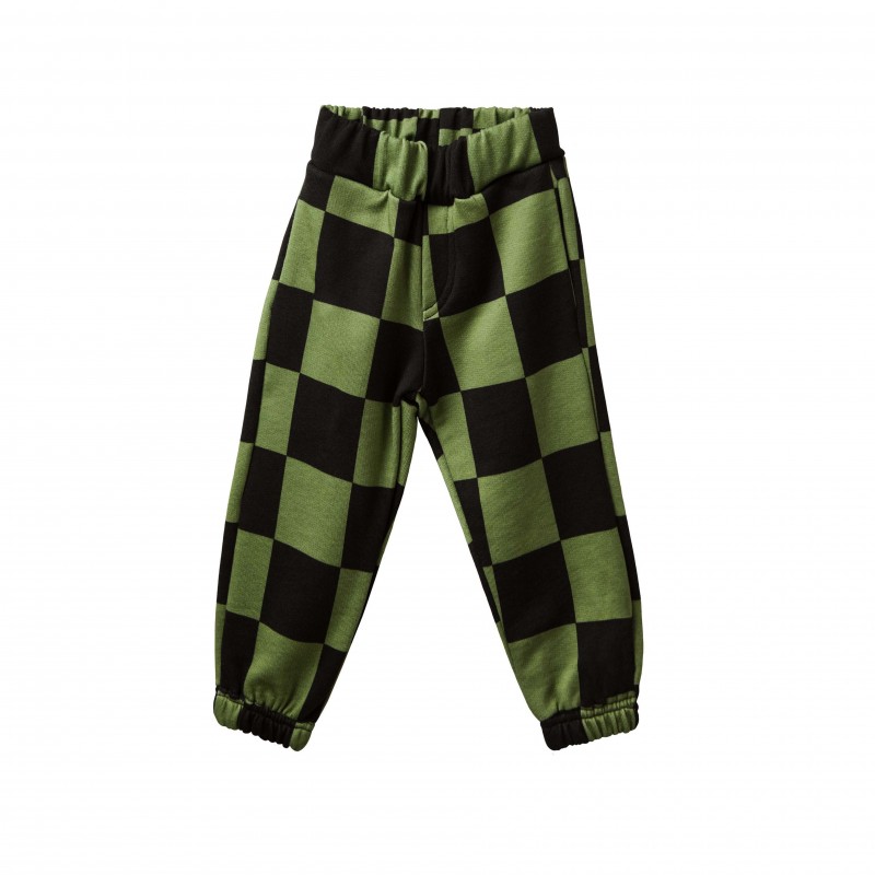 Two in a Castle Set With Long Sleeve Top & Allover Pants Kid Plaids T5915