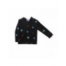 Two in a Castle Set With Long Sleeve Allover Top & Pants Kid Printed T5879
