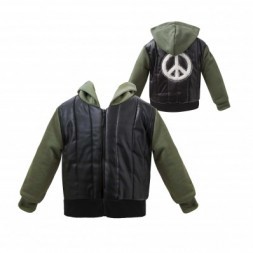 Two in a Castle Peace Jacket Kid Khaki T5912