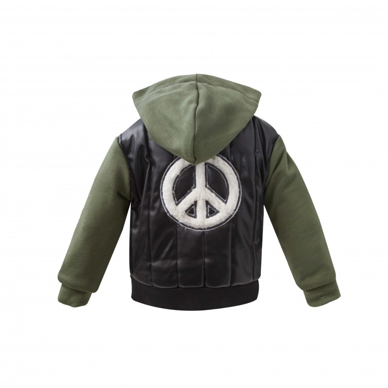 Two in a Castle Peace Jacket Kid Khaki T5912