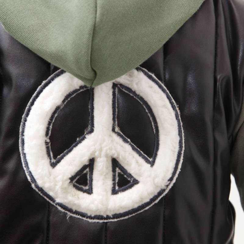 Two in a Castle Peace Jacket Kid Khaki T5912
