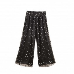 Two in a Castle Polka Dots Flared Pants Kid T5575