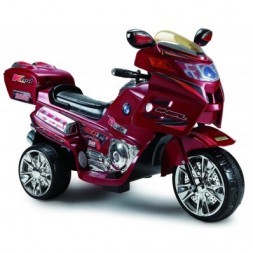 MIKO Ηλεκτροκίνητη μηχανή 6V, HL219 σε κόκκινο